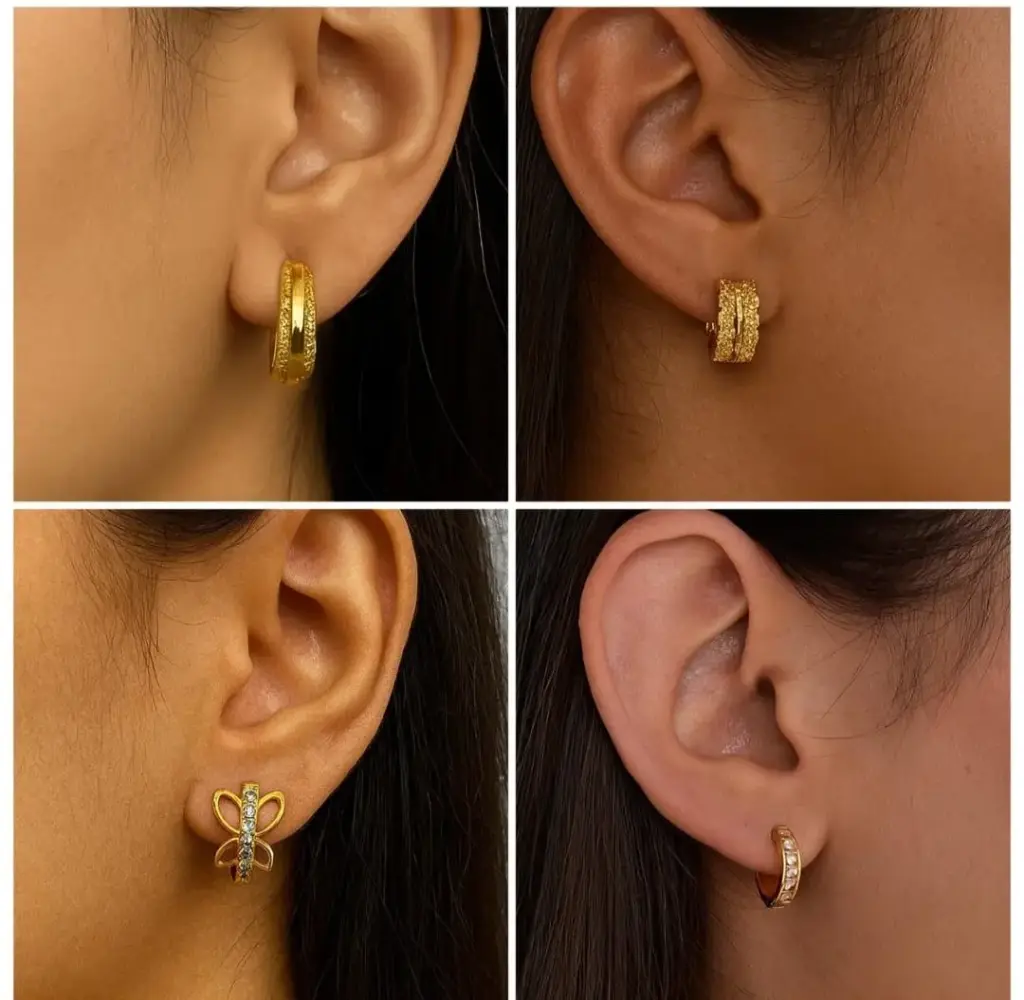 Ragi Anti Tarnish 4 Pair Earrings Combo[2]